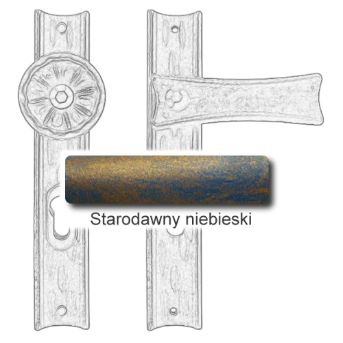 Starodawny niebieski