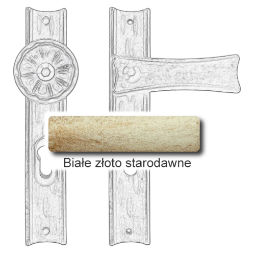 Białe złoto starodawne