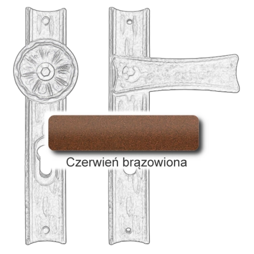 Czerwień brązowiona