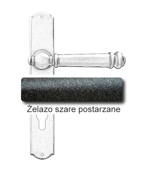 Żelazo szare postarzane