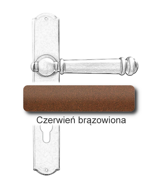 Czerwień brązowiona
