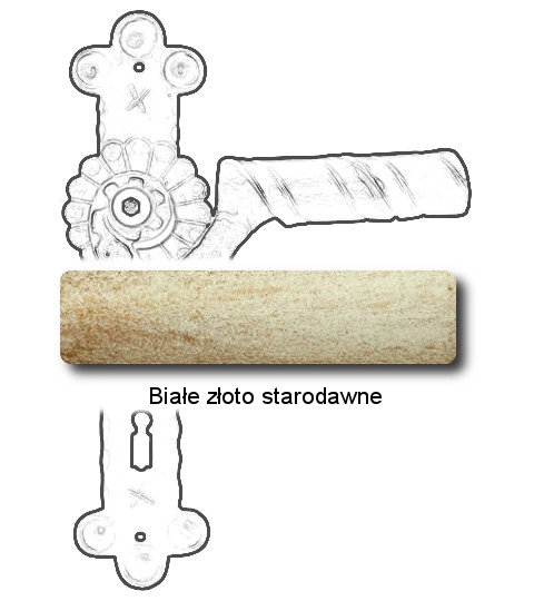 Białe złoto starodawne