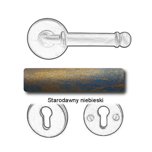 Starodawny niebieski