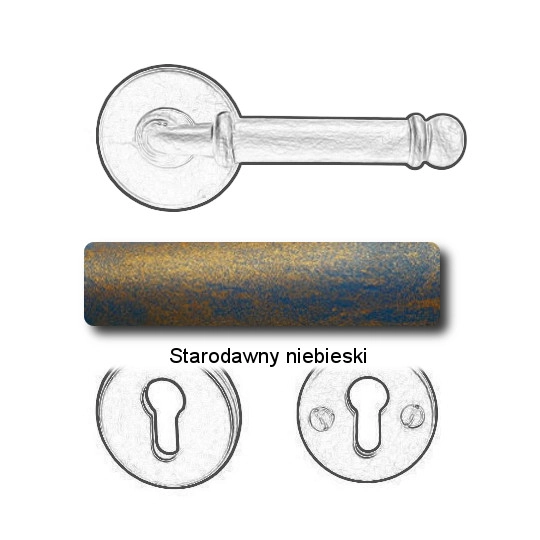 Starodawny niebieski
