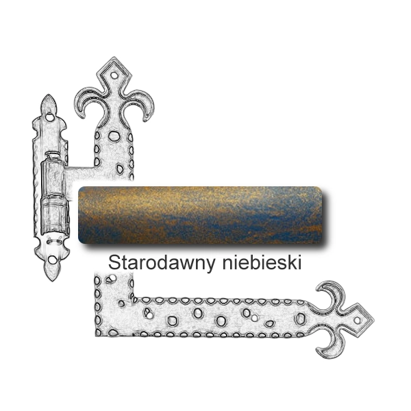 Starodawny niebieski