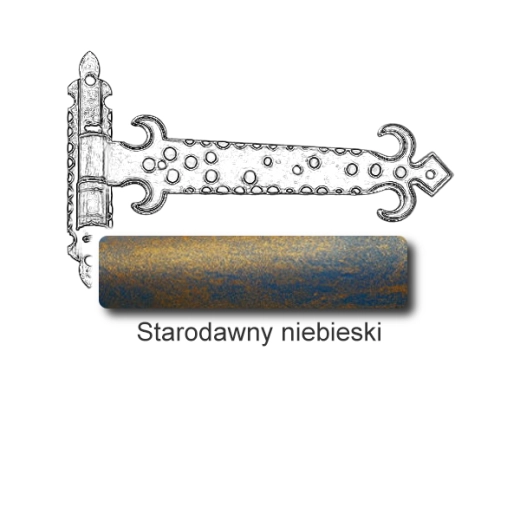 Starodawny niebieski