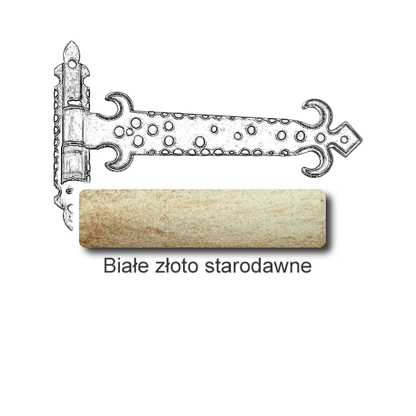 Białe złoto starodawne