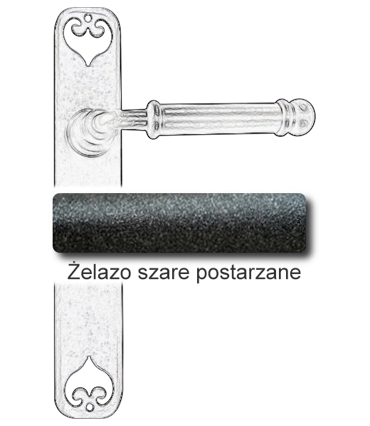 Żelazo szare postarzane