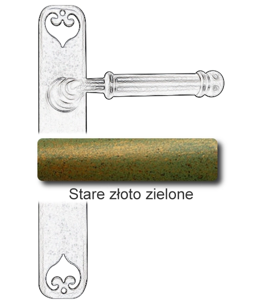 Stare złoto zielone