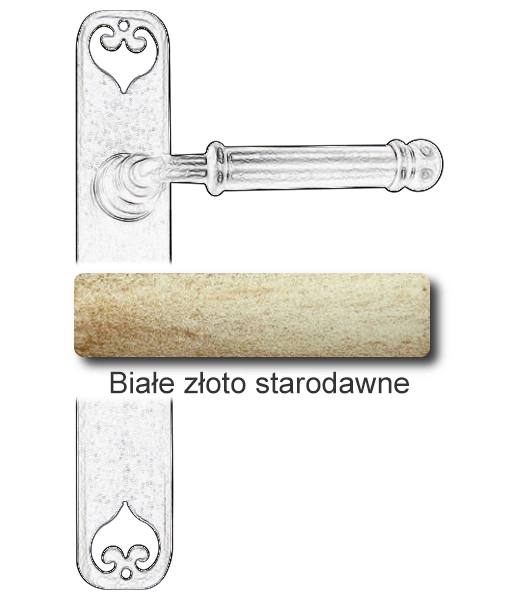 Białe złoto starodawne
