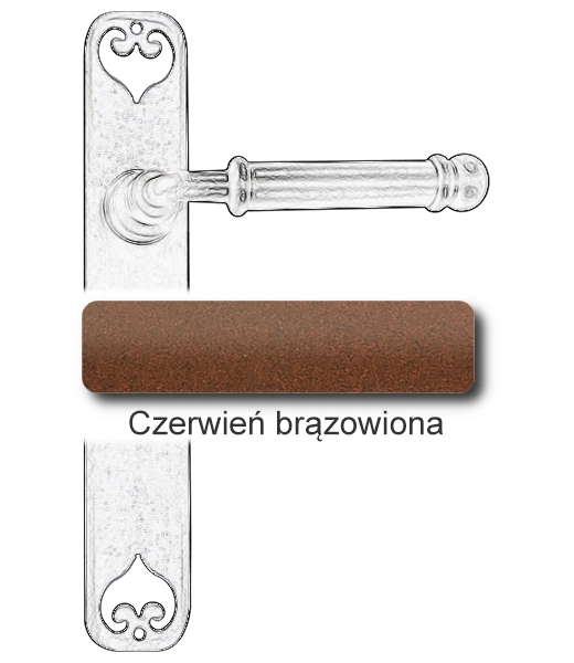 Czerwień brązowiona