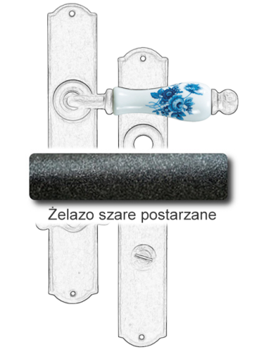 Żelazo szare postarzane