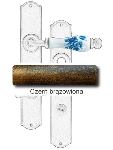 Czerń brązowiona