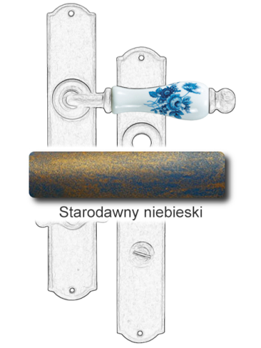 Starodawny niebieski