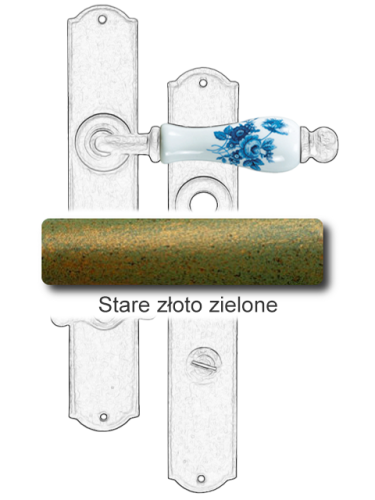 Stare złoto zielone