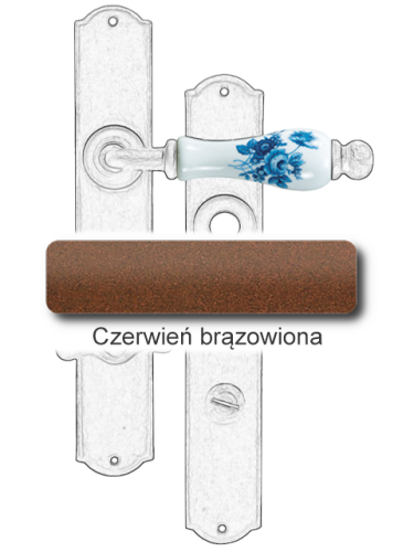 Czerwień brązowiona