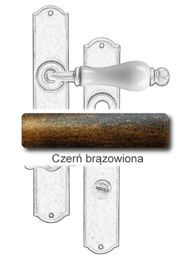 Czerń brązowiona