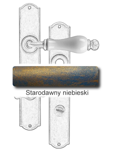 Starodawny niebieski