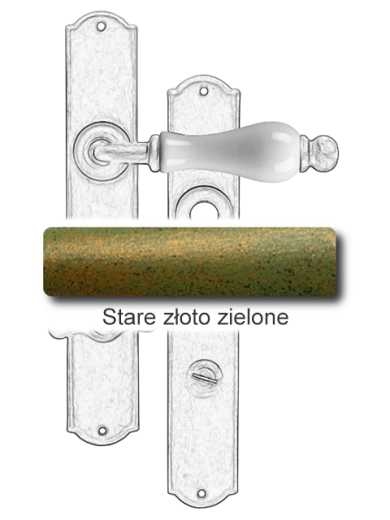 Stare złoto zielone