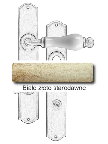 Białe złoto starodawne