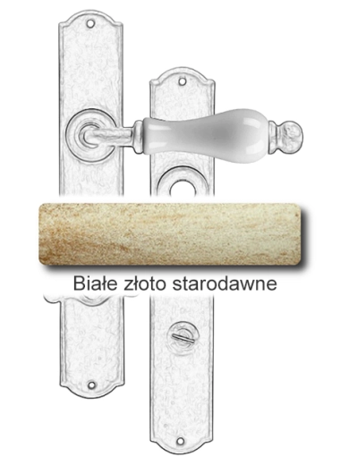 Białe złoto starodawne