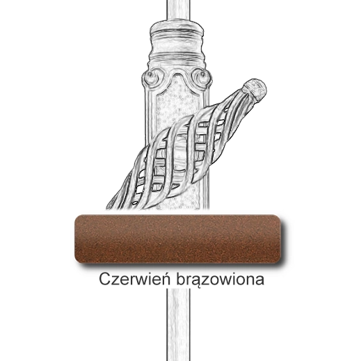 Czerwień brązowiona