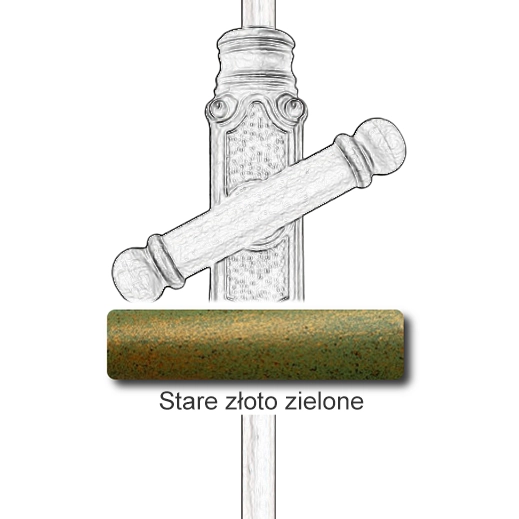 Stare złoto zielone