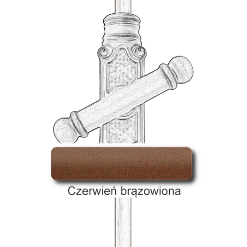 Czerwień brązowiona