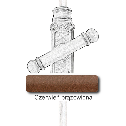 Czerwień brązowiona
