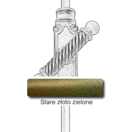 Stare złoto zielone