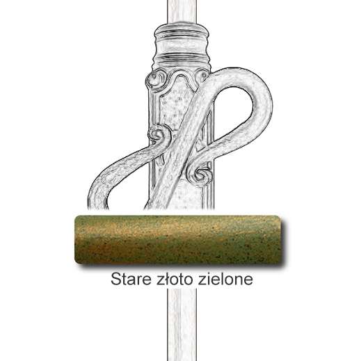 Stare złoto zielone