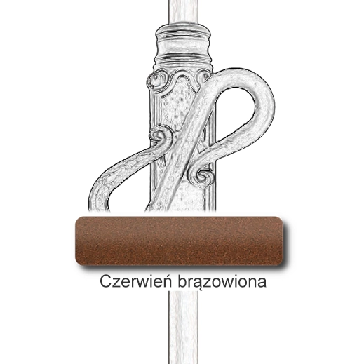 Czerwień brązowiona