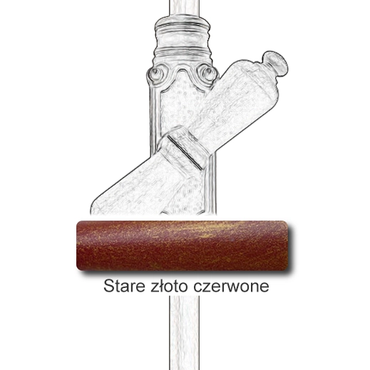 Stare złoto czerwone