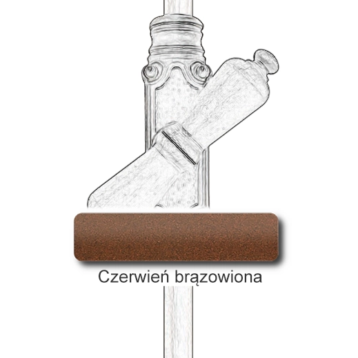 Czerwień brązowiona