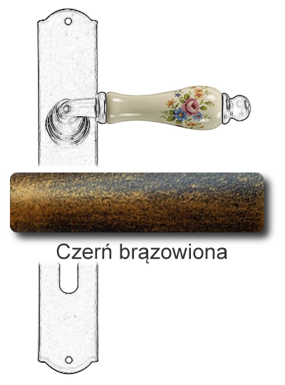 Czerń brązowiona