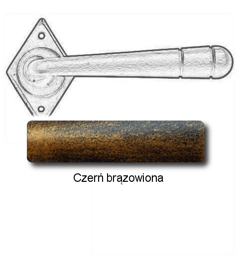 Czerń brązowiona