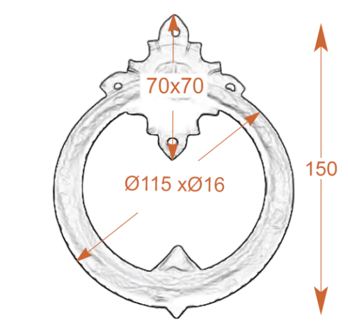 Kołatka Ombor 2115