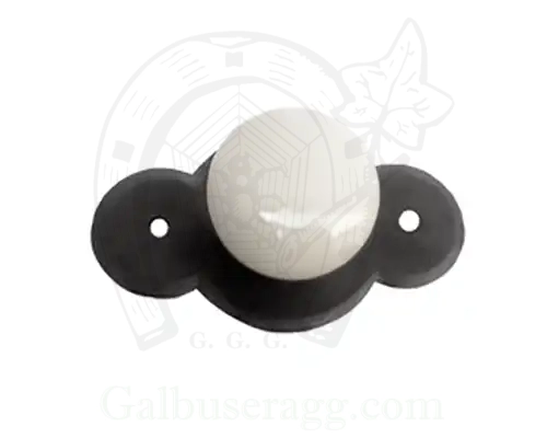 Gałka meblowa Barbara 04 porcelana kremowa D36