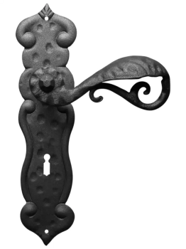 Klamka Kajmiła 507 z otworem na klucz zwykły