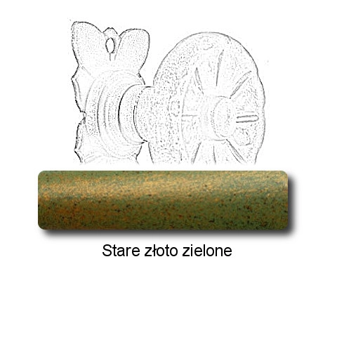 Stare złoto zielone