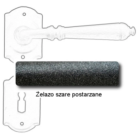 Żelazo szare postarzane