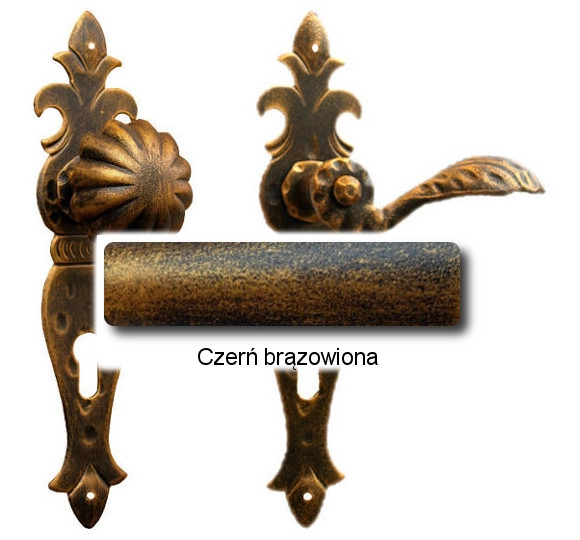Czerń brązowiona