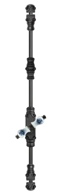 Baskwil Bavaria 327+D21 porcelana biała, kwiat niebieski