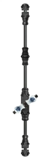 Baskwil Bavaria 327+D21 porcelana biała, kwiat niebieski