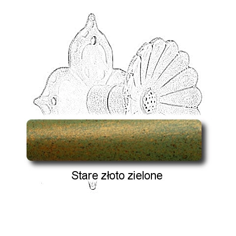 Stare złoto zielone