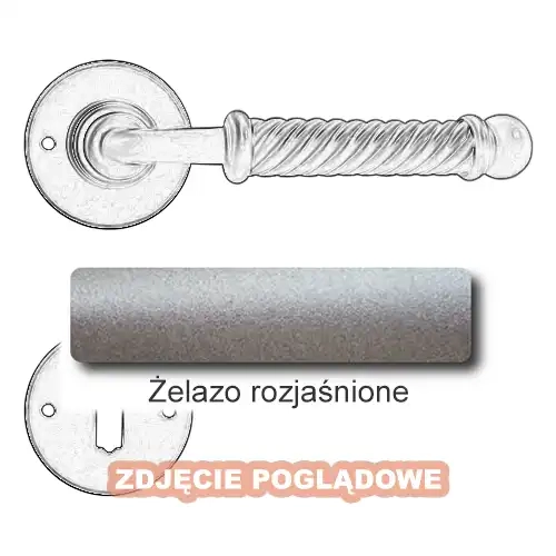 6 Klamka Madrid 2101 RUN z rozetą na klucz.webp