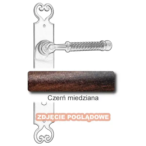 8 Klamka Madrid 2100 z otworem na klucz.webp