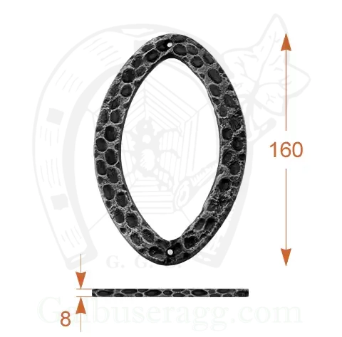 Cyfra "0" wys. 160 mm