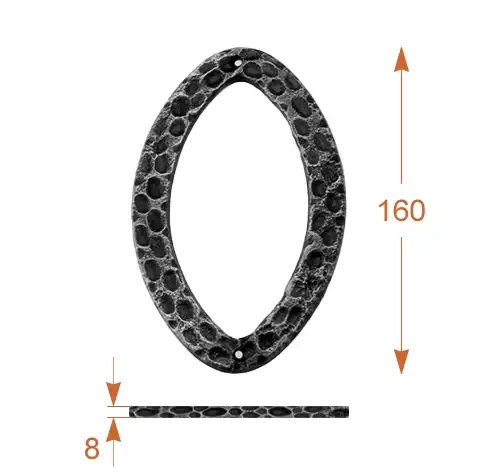 Cyfra "0" wys. 160 mm