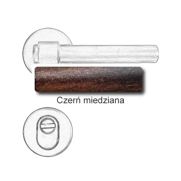 8 Klamka zewnętrzna Milano 5373E z zabezpieczeniem KZS.webp